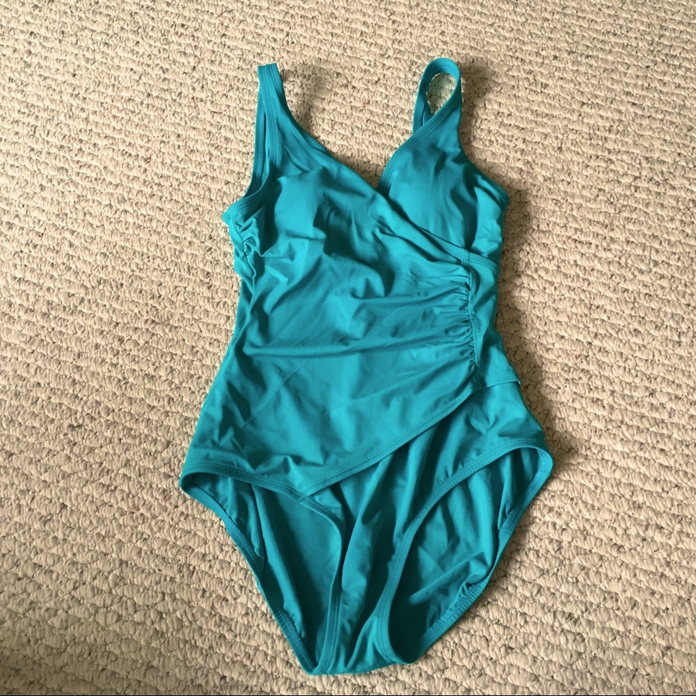 4 for $20 - Beautiful Turquoise One Piece Swimsuit